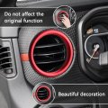 Air Conditioner Vent Ring Interior Accessories For Wrangler Jl 2024 Dashboard Conditioning Outlet Trim Cover Aluminum Alloy Red