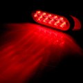 Ocpty Marker Lights 2pcs Side Sealed Red Kit Waterproof Surface Mounted Turn Signal Light Fit For Truck 4x4 Pickup Boats