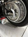 Eaccessories Ea Rolled License Plate Relocation Holder Bracket For Harley-davidson Breakout 2012-2025 Rear Axle Tag Mount 