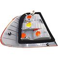 Fits 02-05 Bmw 3 Series Sedan Tail Lamp Light Qtr Mounted Right Pass Red Amber Lens 