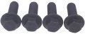 4x Shock Absorber Bolts For Dodge 5 9l 6 7l 4b 8 3c Cummins Vibration Damper Balance Engine 
