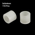 Uxcell 110pcs 3x5x4mm Nylon Straight Insulating Tube Pcb Pillar Standoff Spacer