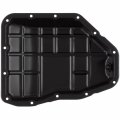 103219 Engine Oil Pan With Hardware Drain Plug Heavy Gauge Steel High Temp Powder Coating And Oe Specified Baffles 