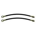 Front Disc Brake Hose 2pc For 1969 1972 Gm A Body Conversion Inl30144 