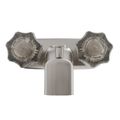 Dura Faucet Df-sa110s-sn Rv Tub Shower Valve Diverter Brushed Satin Nickel Finish Acrylic Knobs -for Recreational Vehicle 