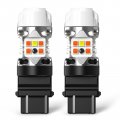 Lasfit T3 3157 Led Bulb Switchback Built In Resistor Front Turn Signal 4157 Canbus Error Free White Amber 2023 New 500 Bright 