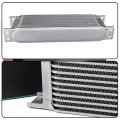 25 Row An10 Engine Oil Cooler Kit For 135 335 06-11 3 Series 335i E90 E92 N54 Silver 