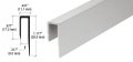 Crl Satin Anodized Aluminum Deep Nose 5 16 J Channel 12 Ft Long