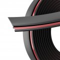 Rv Slide Out Seal Wiper Black Rubber For Camper Slideout System 018-341 0 4 In Width By 2 8 Height 35 Ft Long Weather Stripping 