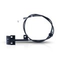 Hood Release Cable For Jeep Cherokee 1990 1996 Texture Black Plastic And Metal With Handle Replacement 55026030