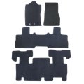 Velour Floor Mats For Lincoln Navigator 2011 2017 Custom Fit 1st 2nd And 3rd Row Carpet Liners Anti Slip All Season Full Set 