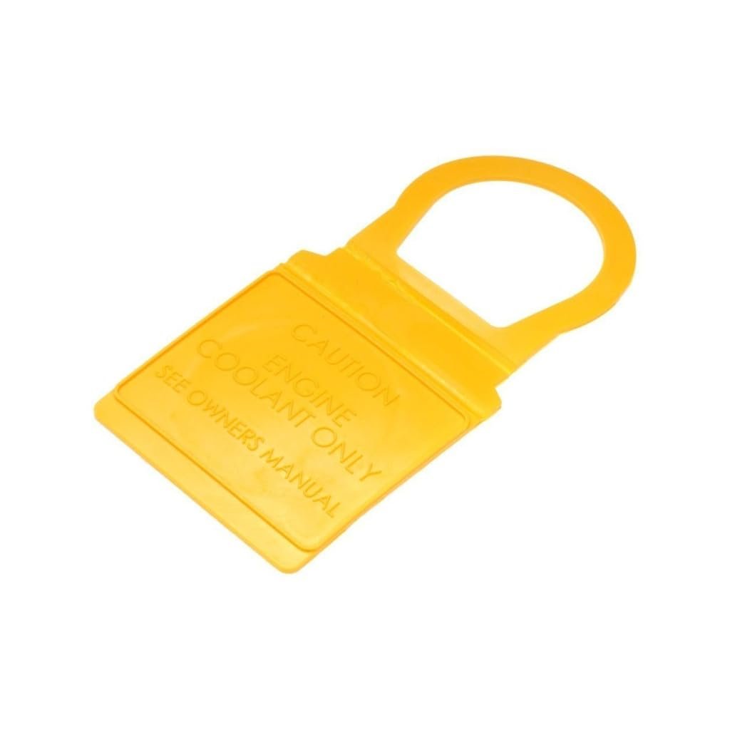 Engine Coolant Cap For Dodge B1500 B2500 B3500 1998 Yellow Plastic Flip Top Snap On Attachment 40 Millimeters Diameter