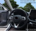 Keleim Auto Accessories For Toyota Corolla 2019 2020 2021 Rav4 2022 2023 2024 Interior Decoration Steering Wheel Buttons