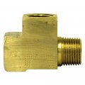107-d Brass Street Tee Pipe Thread Fitting Extruded 1 2 In Pack Of 5 