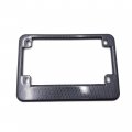 Motorcycle License Plate Frame Carbon Fiber Style For 4 In X 7 Extra 1 Width Universal Fit Harley Honda Kawasaki Suzuki Yamaha 