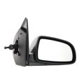 Passenger Side Door Mirror For Chevy Aveo 2007 To 2011 Sedan Paintable Manual Folding And Adjust Non Heated Replacement 