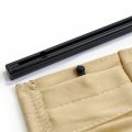 Uxcell 2 Pcs 50 X 39cm Beige Adjustable Vip Car Window Curtain Sunshade Visor