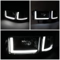 Auto Dynasty 4pcs Dual Led Drl Headlights Assembly And Signal Lamps Compatible With Dodge Ram 1500 2500 3500 Non-sport Model