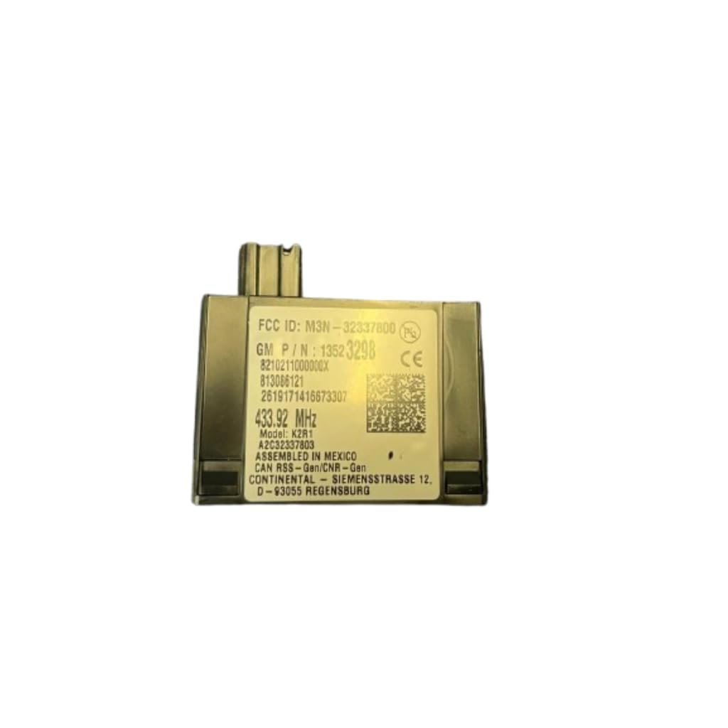 Remote Control Door Lock Receiver For Chevy Silverado 1500 2014 To 2022 4 Pin Male Terminal Part Number 13523298