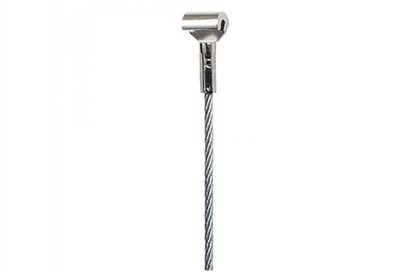 Stas Steel Cable With Cobra 4 Stainless 118 300 Cm