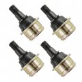 Caltric 4 Upper Or Lower Ball Joints Compatible With Yamaha Kodiak 450 4wd Yfm450 2003 2004 2005 2006