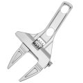 Adjustable Wrench 0 24 -2 68 Large Opening Bathroom Spanner 7 87 Inch Universal Activity 