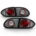 1995-2002 Chevy Cavalier Smoked Rear Tail Lights Brake Lamps Pair Driver Passenger Side 