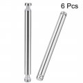 Uxcell 1 2 Dia X 5-1 4 12x134mm Double Head Standoff Screws Acrylic Glass Nails 6pcs