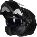 Adult Motorcycle Modular Full Face Helmet Flip Up Dual Visor Dot Approved Model 159 Gloss Black X Large 
