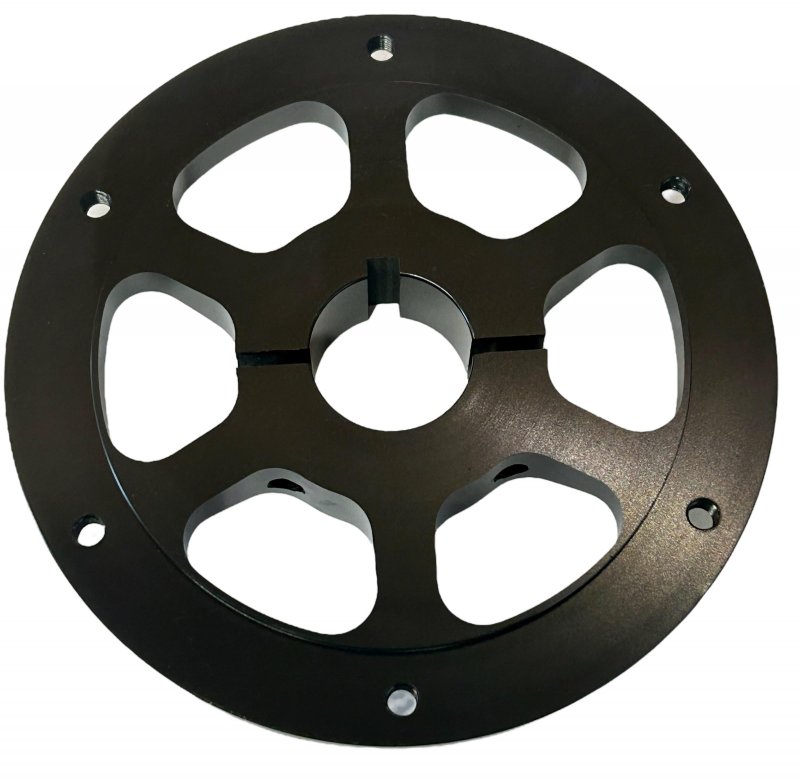 Go Kart Sprocket Hub 1 25 Inch Bore For Split Aluminum Sprockets Black