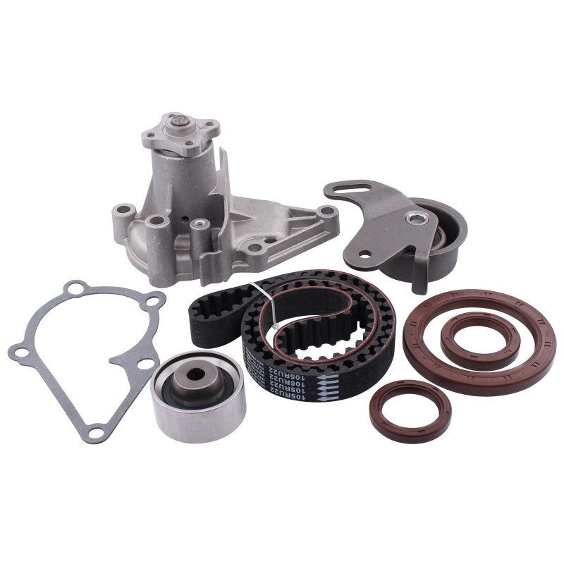 Xtremeamazing Engine Timing Belt Kit Tensioner With Water Pump For Hyundai Accent Kia Rio 1 5 6 G4fk G4ec G4ed 1995-2011