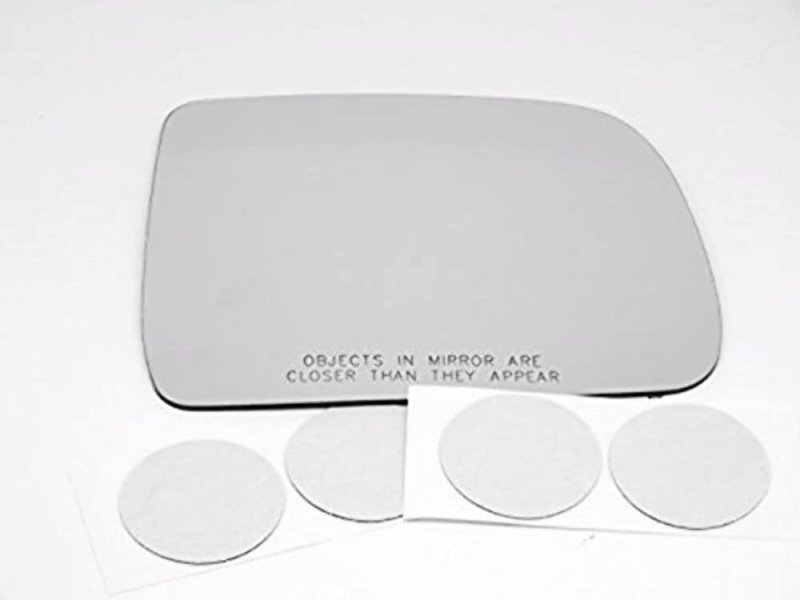 Right Passenger Convex Heated Mirror Glass Lens For 04-11 Mitsu Endeavor Includes Silicone Adhesive Model 3311h