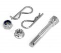 Lfparts Stainless Steel Trailer Hitch Pin 1 2-inch Diameter Bolt Keeper Grip Clip Kit Fits 4 Receiver