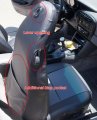Iggee Black Artificial Leather Custom Made Original Fit Front Seat Covers Designed For Porsche Boxster 1997-2004