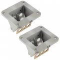 Caltric 2 Reed Valve Assembly Compatible With Yamaha 2gu-13610-01-00 Banshee 350 Yfz350 1987-2006