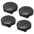 4x Carbon Fiber Wheel Hub Center Caps Abs 60mm A 1mm 2 36inch Universal Fit By Fancer 