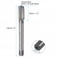 Uxcell Metric Thread Tap M16 X 1 5 H2 Left Hand 130mm Extra Long Straight Flute Screw Milling Machine Taps Threading Tapping