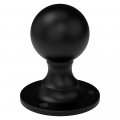 National Hardware N166-002 Deco Knob Pull 2 87 Black 