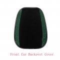 Blingshd Car Seat Covers For Women Girls Rhinestone Front Bling Headrest Breathable Protectors Fit Most Cars Green