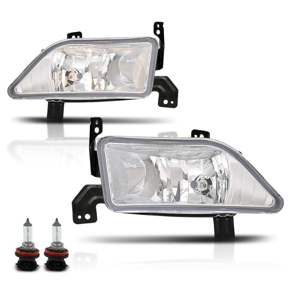 Pair Fog Lights Bumper Driving Lamps Left Right For Honda Pilot 2006 2007 2008 33951s9va11 33901s9va11 White