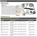 Timing Chain Kit With Gears Compatible 2006-2008 Chevy Hhr 2 2l