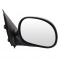 Ocpty Black Driver Side And Passenger View Mirror Smooth With Manual Adjustment Folding Non-heated Compatible For 2004d For