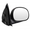 Ocpty Black Driver Side And Passenger View Mirror Smooth With Manual Adjustment Folding Non-heated Compatible For 2004d For