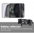 G-plus Headlight Lamps Compatible With 1994-2001 Dodge Ram 1500 1994-2002 2500 3500 Clear Lens Black Housing Reflector