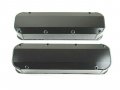 Bbf For Ford 429 460 Fabricated Alum Valve Cover Long Bolt Black Anodized E41362bk 