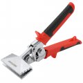3 In Sheet Metal Bender Hand Seamer For Bending And Flattening Straight Jaw Alloy Steel With Non Slip Rubber Handle Hvac Auto 