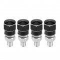4pcs License Plate Frame Screw Bolts Universal Motorcycle Thread Tag Bolt Hardware Kit