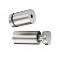 Ndnczdhc 10pcs Sign Standoff Screws Advertising Stainless Steel Iron Wall Mounts Glass Acrylic Nail For Gallery 0 7x1in