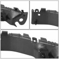 Auto Dynasty Fo1026112 Front Bumper Cover Reinforcement Bracket Compatible With Ford Explorer 2011-2015 Driver Left Side