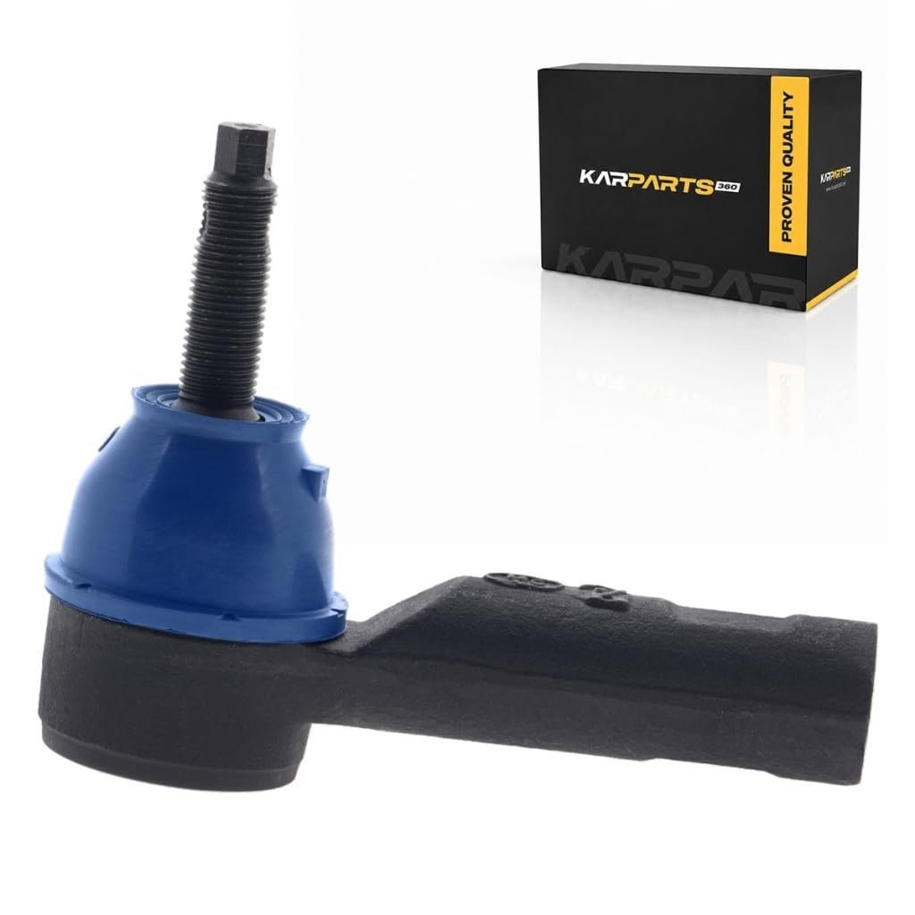 Front Tie Rod End For 2021 2022 2023 2024 Toyota Rav4 Prime And Venza Sintered Metal With Blue Neoprene Boot